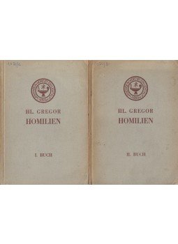 Hl. Gregor - Homilien I-II. Buch, Klosterneuburg bei Wien 1932 antikvár könyv