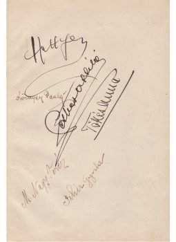 Anton Pavlovics Csehov - A sirály. [Színmű.] (A bemutató színészeinek aláírásával.), Budapest 1930 antikvár könyv