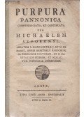 Szvorényi Mihály - Purpura Pannonica