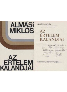 Almási Miklós - Az értelem kalandjai (dedikált), Budapest 1980 antikvár könyv