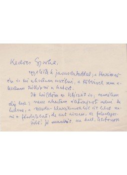 Keresztury Dezső - Keresztury Dezső költő szerkesztői jegyzete Belia György Babits-szerkesztőhöz (1972), Budapest 1972 antikvár könyv