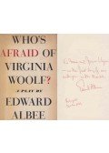 Edward Albee - Who's Afraid of Virginia Woolf? (dedikált)