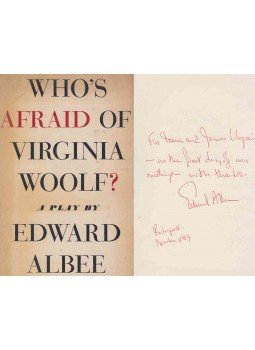 Edward Albee - Who's Afraid of Virginia Woolf? (dedikált) Edward Albee - Who's Afraid of Virginia Woolf? (dedikált), New York 1963 antikvár könyv
