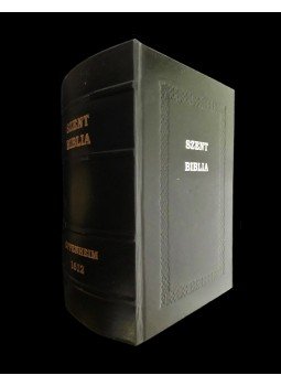 Károli Gáspár, Szenci Molnár Albert - Szent Biblia azaz Istennek Ó és Új Testamentumában foglaltatott egész Szent Írás. Magyar nyelvre fordította Károli Gáspár. [Hasonmás kiadás, szerkesztette: Ötvös László.] (Számozott.), December 2002 antikvár könyv