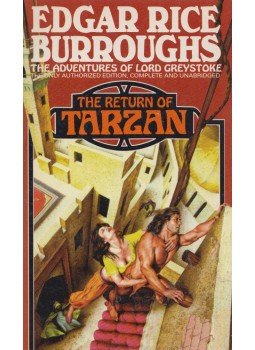 Edgar Rice Burroughs - The Return of Tarzan, New York 1990 antikvár könyv