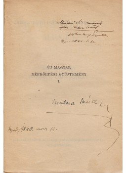 Fedics Mihály, Ortutay Gyula - Fedics Mihály mesél. Bevezető tanulmánnyal és jegyzetekkel kíséri Ortutay Gyula., Budapest 1940 antikvár könyv