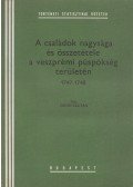 Dávid Zoltán - A család nagysága és összetétele a veszprémi püspökség területén 1747-1748