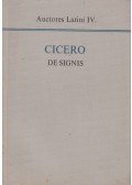 Cicero - De signis