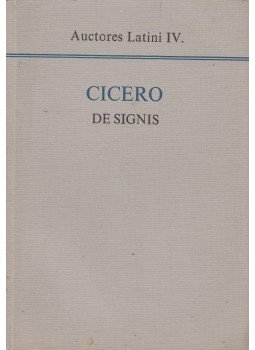 Cicero - De signis Cicero - De signis, Budapest 1968 antikvár könyv
