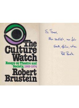 Robert Brustein - The Culture Watch (dedikált) Robert Brustein - The Culture Watch (dedikált), New York 1975 antikvár könyv
