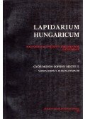 Bazsó Gábor - Lapidarium Hungaricum 3.