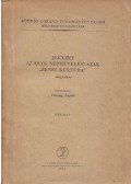 Farsang Árpád (szerk.) - Jegyzet az ELTE Népművelési Szak "Zenei kultúra" tárgyához