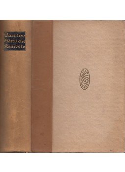Dante Alighieri - Göttliche Komödie, Berlin 1912 antikvár könyv