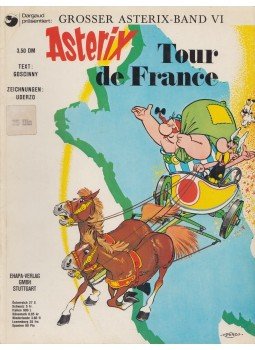 Goscinny - Asterix - Tour de France Goscinny - Asterix - Tour de France, Stuttgart 1971 antikvár könyv