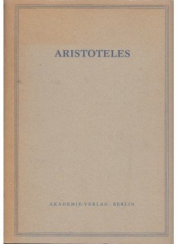 Aristoteles - Kategorien Aristoteles - Kategorien, Berlin 1984 antikvár könyv