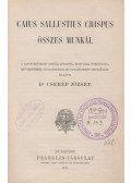 Sallustius Crispus, Caius - Caius Sallustius Crispus összes munkái
