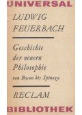 Feuerbach, Ludwig - Geschichte der neuern Philosophie