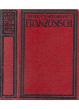 G. Glanz - Neufelds Wörterbücher Französisch-Deutsch und Deutsch-Französisch, Berlin 0 antikvár könyv