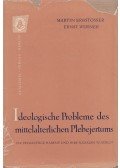 Erbstößer, Martin,Werner, Ernst - Ideologische Probleme des mittelalterlichen Plebejertums