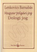 Lenkovics Barnabás - Dologi jog