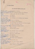H. Carey Thomas,Jékely Zoltán - Jékely Zoltán (1913–1982) költő, műfordító H. Carey Thomas libériai költő „A tam-tam dobok többé nem dobolnak” című verse műfordításának két gépelt oldal terjedelmű, eredeti kézirata