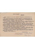 Keresztury Dezső,Illés Endre,Basch Lóránt - A Babits-hagyaték kuratóriumának egy gépelt oldal terjedelmű kutatási engedélye Belia György (1923–1982) Babits-kutató, irodalomtörténésznek