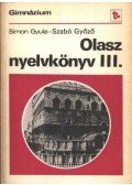 Simon Gyula,Szabó Győző - Olasz nyelvkönyv III.