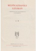  - Mezőgazdasági lexikon I-II.
