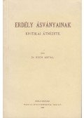 Koch Antal - Erdély ásványainak kritikai átnézete