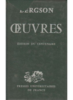 Henri Bergson - Oeuvres Henri Bergson - Oeuvres, Paris 1963 antikvár könyv