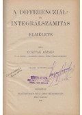 Dr. Suták József - A differencziál- és integrálszámítás elmélete