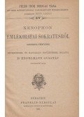 Dr. Engelmann Gusztáv (szerk.),Xenophón - Xenophon emlékiratai Sokratesről
