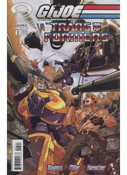 Josh Blaylock, Mike S. Miller - G. I. Joe Vs. Transformers Vol. 1. Nr. 3. Josh Blaylock, Mike S. Miller - G. I. Joe Vs. Transformers Vol. 1. Nr. 3., 2003 antikvár könyv