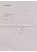 Soros György - Soros György gépelt, aláírt levele Ungvári Tamáshoz