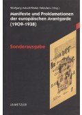 Asholt, Wolfgang,Walter Fähnders - Manifeste und Proklamationen der europäischen Avantgarde (1909-1938)