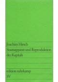 Hirsch, Joachim - Staatsapparat und Reproduktion des Kapitals