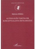 Márton Miklós - Az észlelési tartalom konceptualista értelmezése