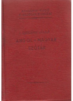Országh László - Angol-magyar szótár Országh László - Angol-magyar szótár, Budapest 1958 antikvár könyv