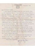A.J.P. Taylor - Alan John Percivale Taylor gépelt, aláírt levele Ungvári Tamásnak