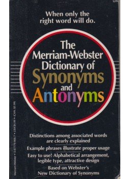 - The Merriam-Webster Dictionary of Synonyms and Antonyms,  1992 antikvár könyv