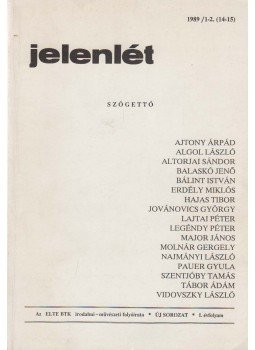 Papp Tamás (szerk.) - Jelenlét 1989/1-2., Budapest 1989 antikvár könyv