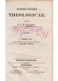 Liebermann, F.L.B. - Institutiones Theologicae auctore Tomus III.