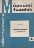 Belitzky János - Schmidt bányaigazgató levelei 1918-1920