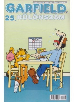 Jim Davis - Garfield 25. különszám Jim Davis - Garfield 25. különszám, Budapest 2017 antikvár könyv