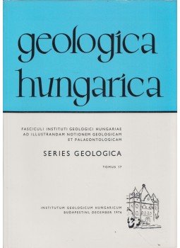  - Geologica Hungarica - Series Geologica Tomus 17., Budapest 1976 antikvár könyv