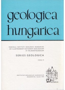 Bohn Péter - Geologica Hungarica - Series Geologica Tomus 19., Budapest 1979 antikvár könyv