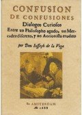 Joseph De La Vega - Confusion de confusiones