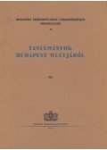 Némethy Károly,Budó Jusztin - Tanulmányok Budapest múltjából VII.