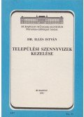 Dr. Illés István - Települési szennyvizek kezelése