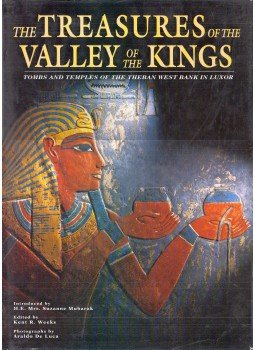 Kent R. Weeks - The Treasures of the Valley of the Kings: Toms and Temples of the Theban West Bank in Luxor, Cairo 2001 antikvár könyv